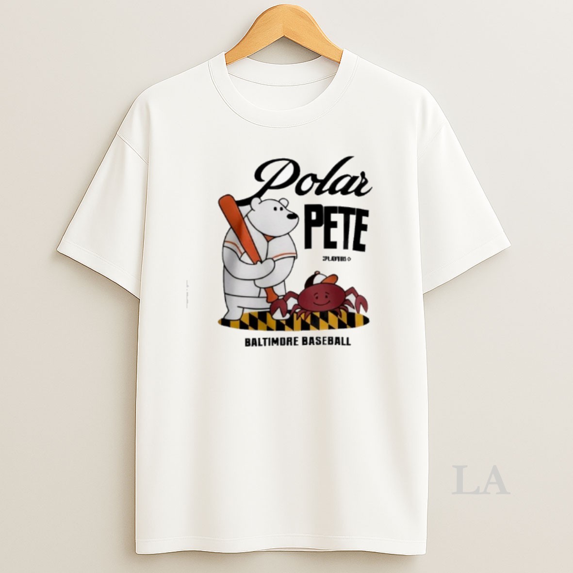 Original Polar Pete Players Baltimore Baseball Shirt