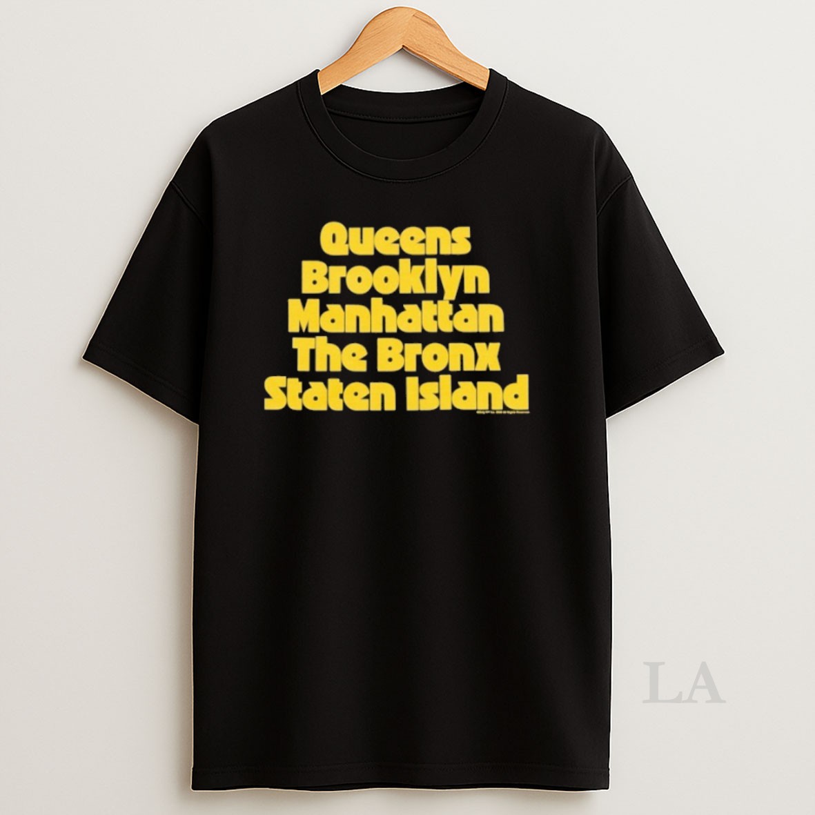 Original Queens Brooklyn Manhattan The Bronx Staten Island All Borough Apple Only Ny Shirt