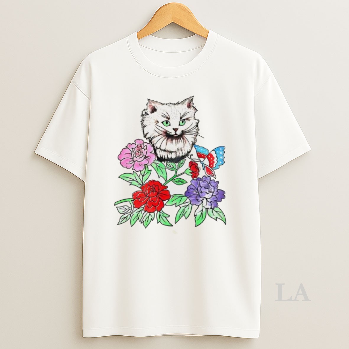 Original Ragdoll Cat Rose Shirt