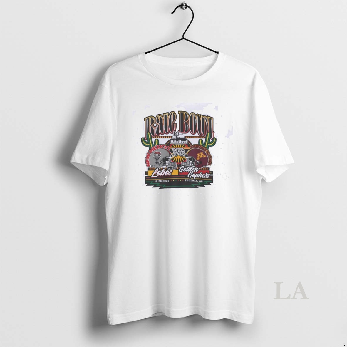 Original Rate Bowl New Mexico Lobos Vs Minnesota Golden Gophers Party On Matchup Shirt