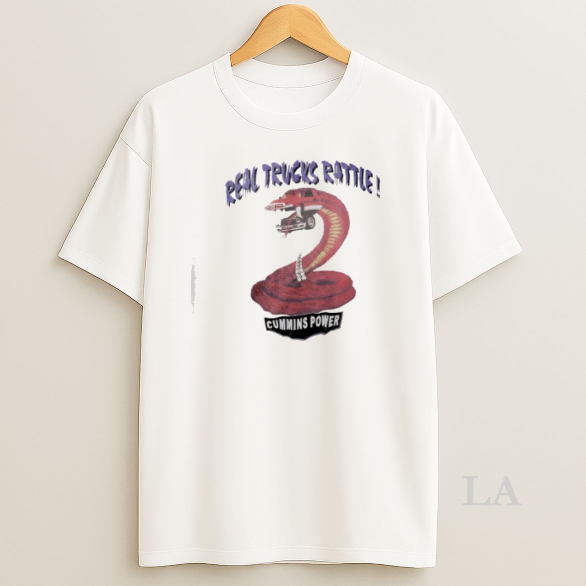 Original Real Trucks Rattle Cummins Power Shirt