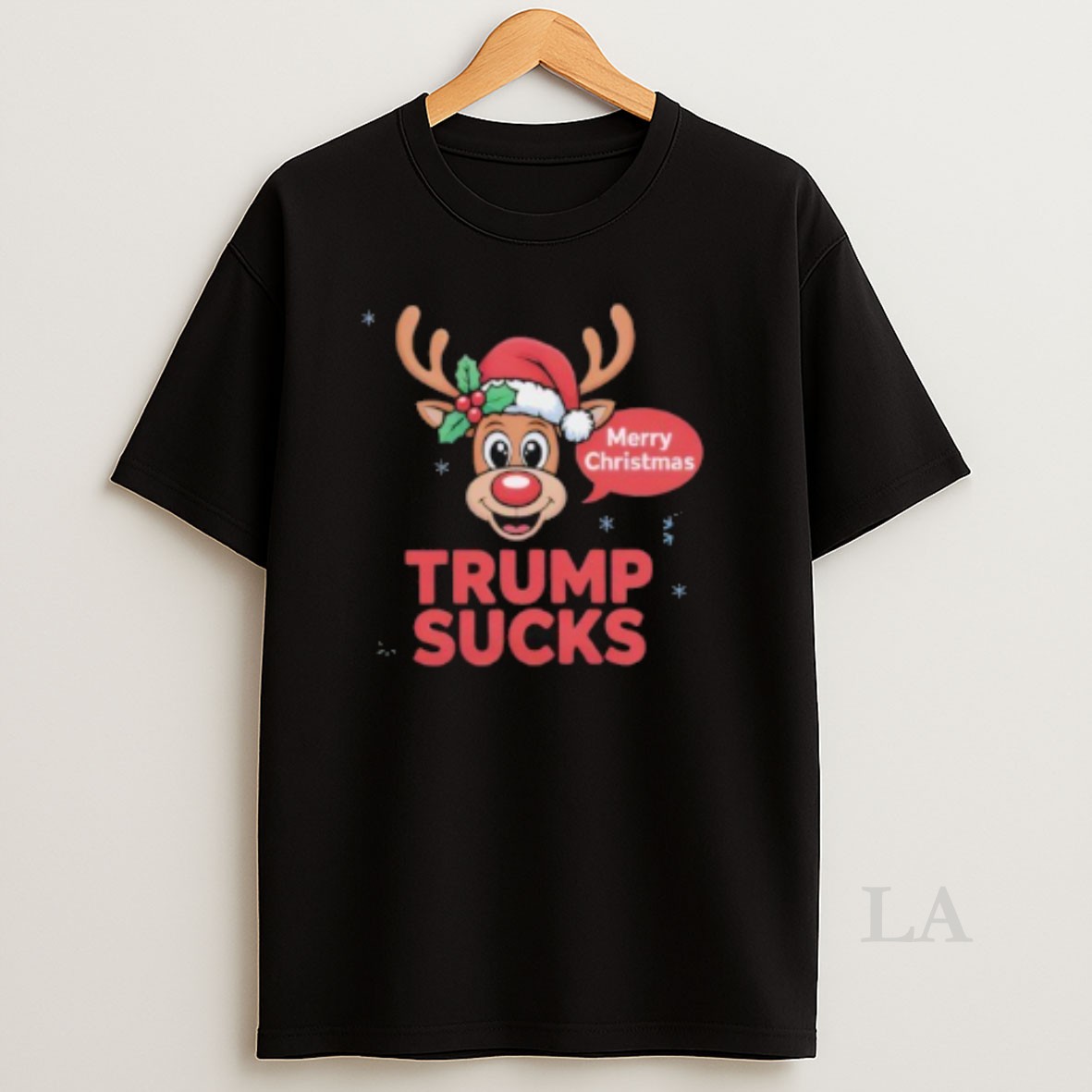 Original Rebellious Reindeer Merry Christmas Shirt