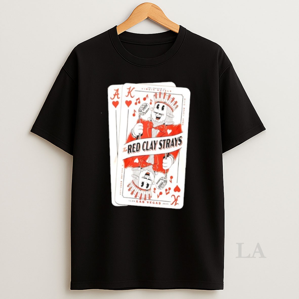 Original Red Clay Strays The Theater At Virgin Hotels Las Vegas Nevada Cards Shirt