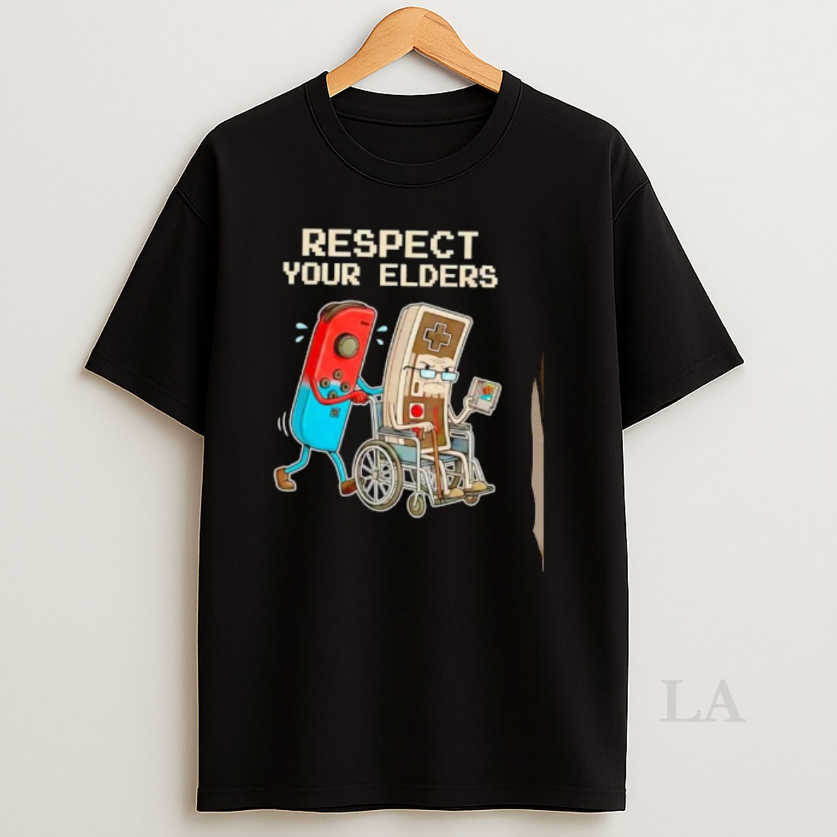 Original Respect Your Elders Nintendo Switch Joy Con Nes Shirt