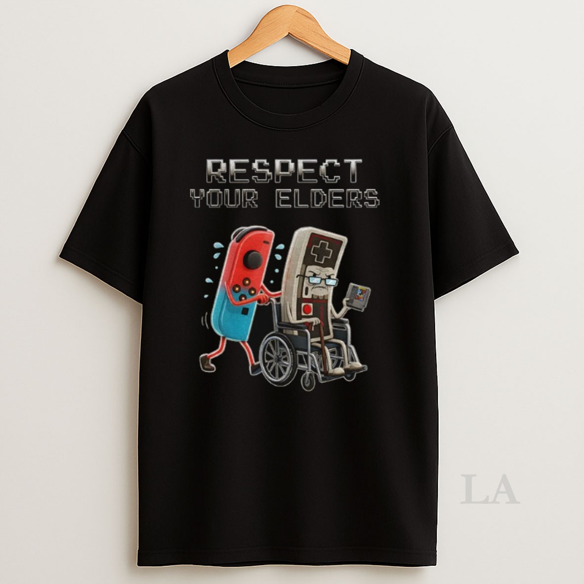 Original Respect Your Elders Gift For Video Games Player Shirt