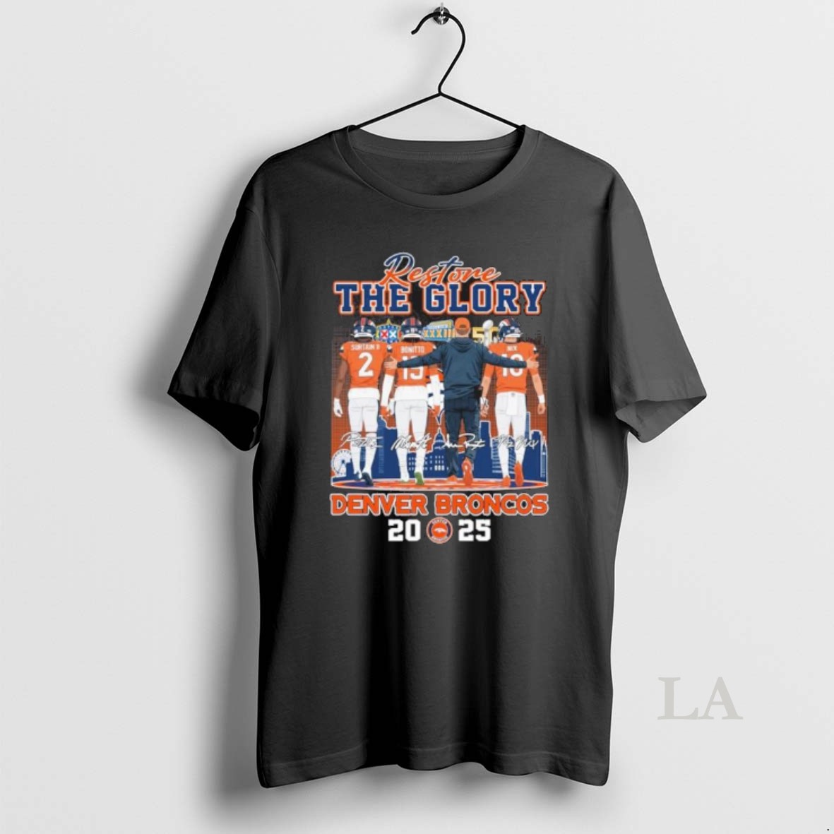 Original Restore The Glory Denver Broncos 2025 Playoffs Shirt