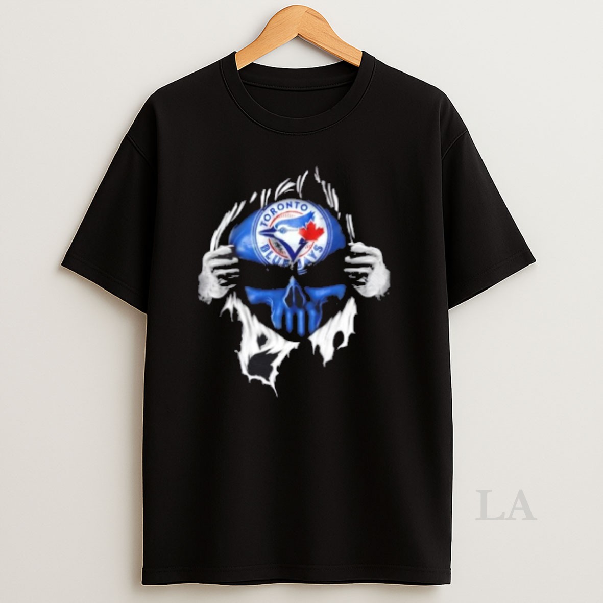 Original Ripped From The Chest Skull Deep Toronto Blue Jays Till The Grave Shirt