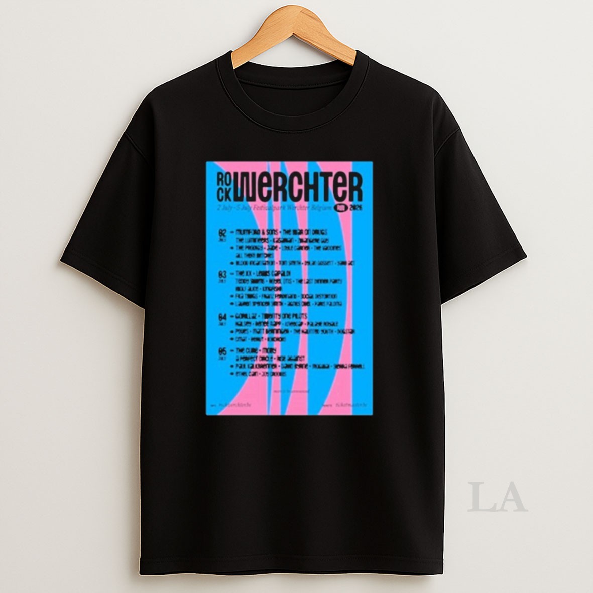 Original Rock Werchter Festivalpark Werchter Belgium July 2 5 2026 Shirt