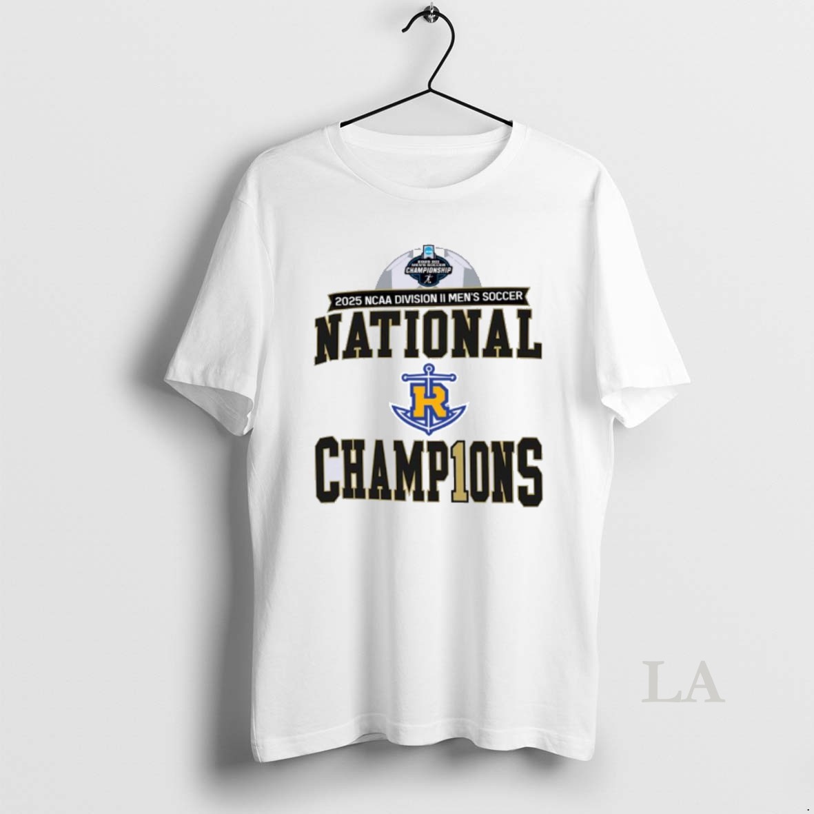 Original Rollins Tars 2025 Ncaa Dii Mens Soccer National Champions Shirt