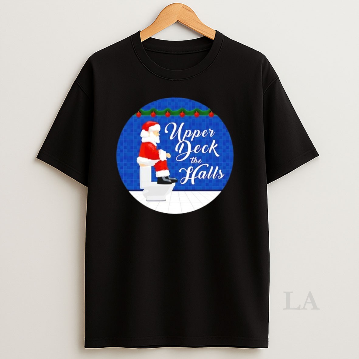 Original Santa Upper Deck The Halls Shirt