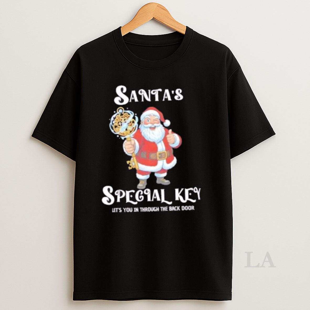 Original Santas Special Key Back Door Christmas Shirt