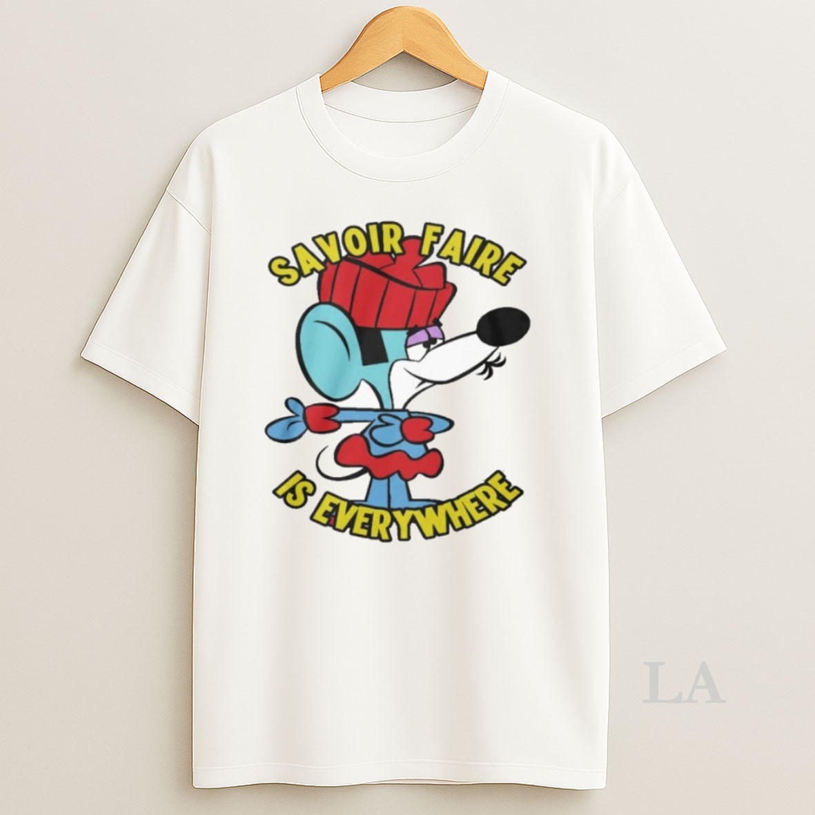 Original Savoir Faire Is Everywhere Rat Shirt