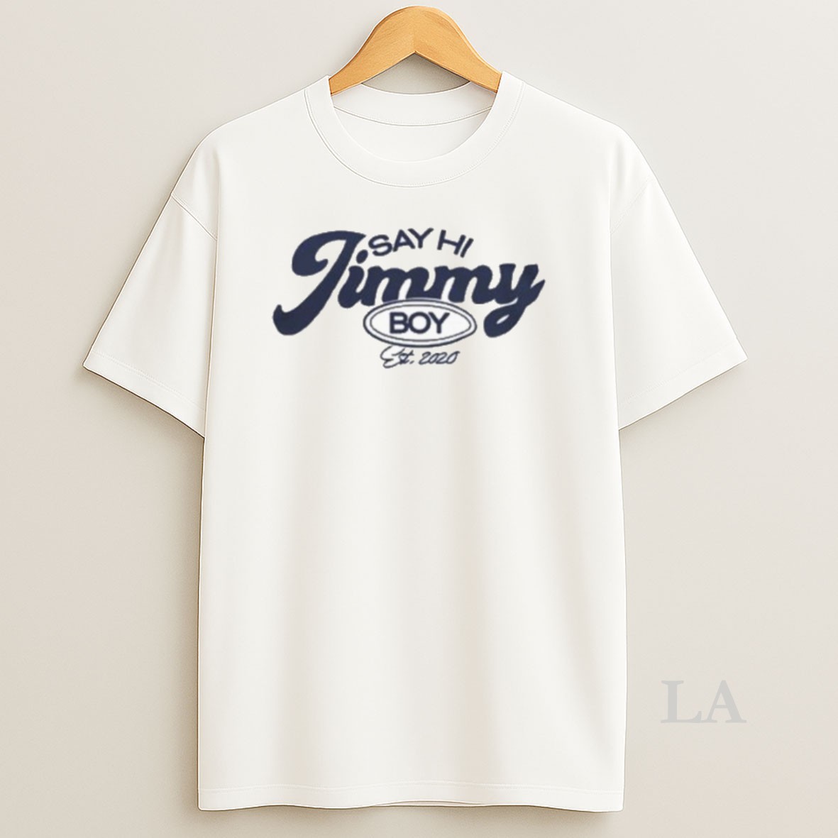 Original Say Hi Jimmy Boy Est 2020 Shirt