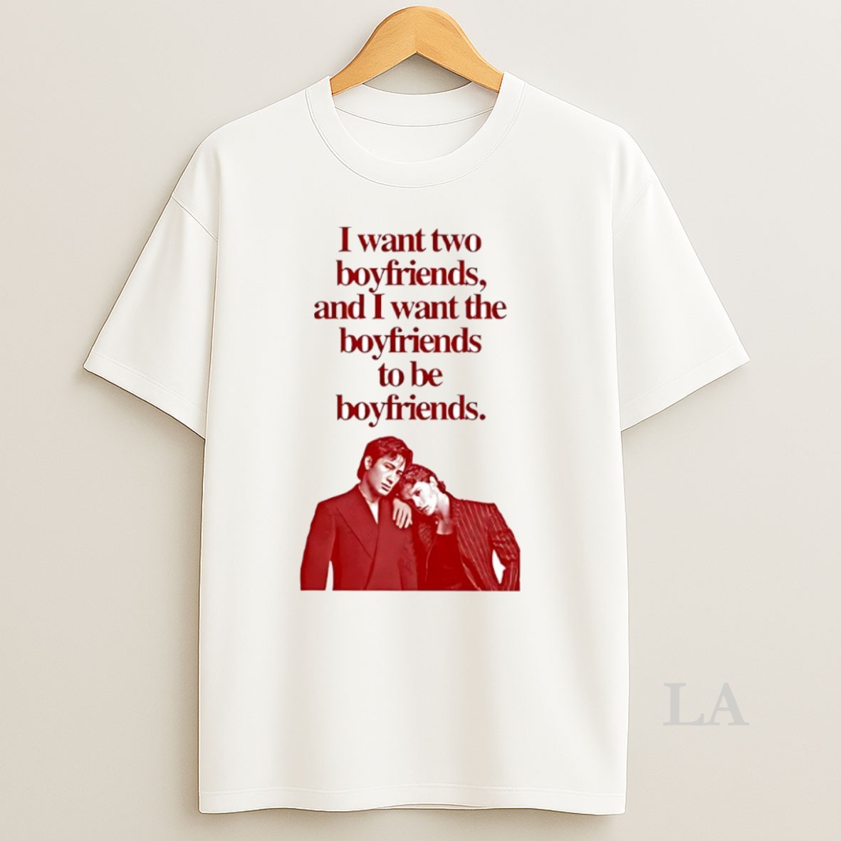Original Shane And Ilya Heated Rivalry I Want Two Boyfriends And I Want The Boyfriends To Be Boyfriends Circle Shirt