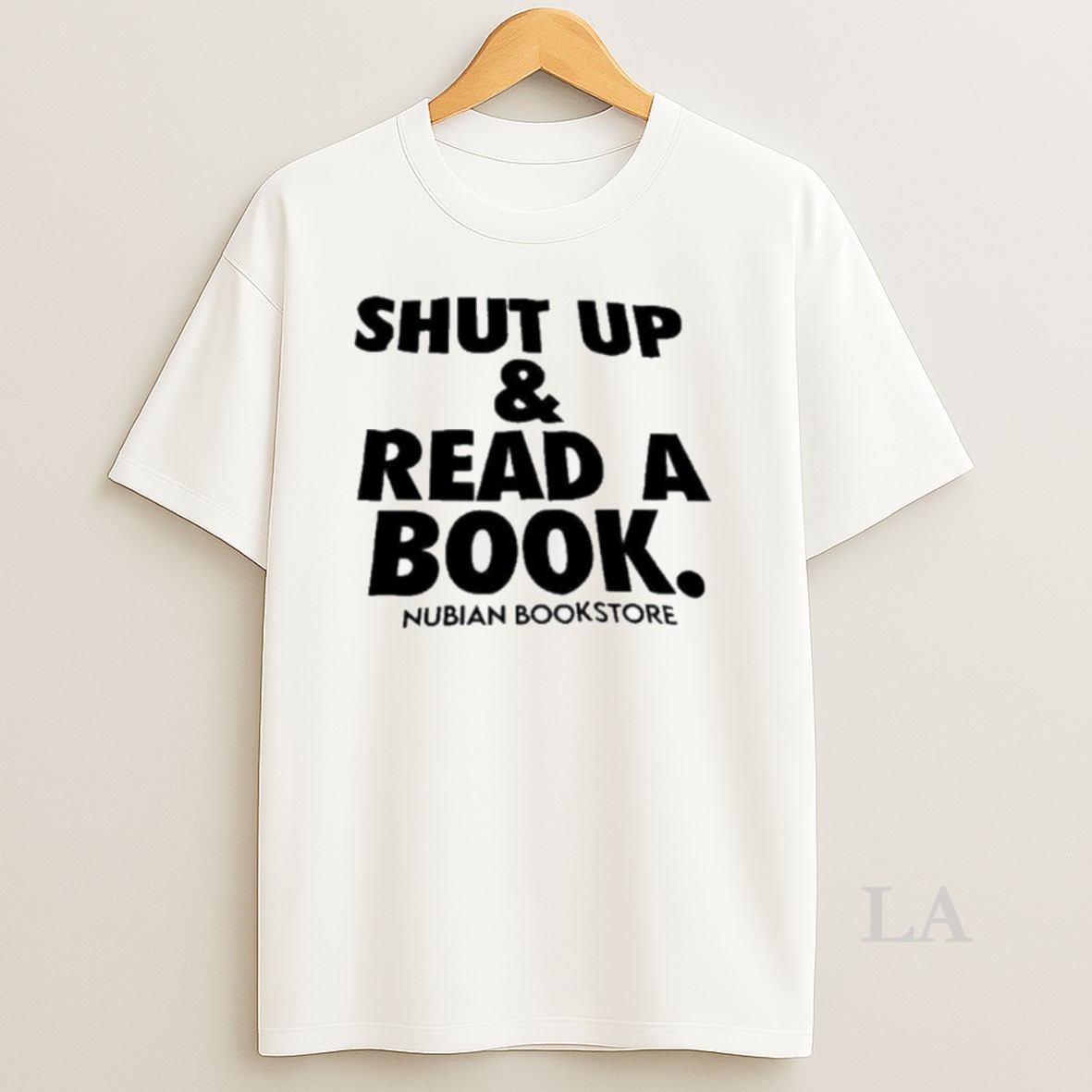 Original Shut Up And Read A Book Nubian Bookstore Shirt
