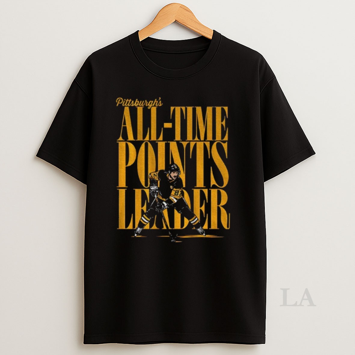 Original Sidney Crosby Pittsburgh Penguins National Hockey League Pittsburgh All Time Points Leader Shirt