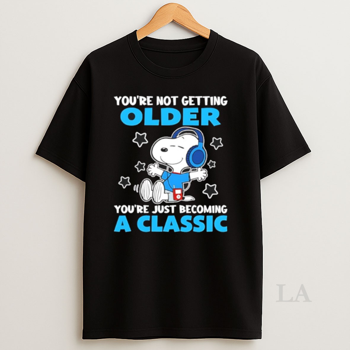 Original Snoopy Youre Not Getting Older Youre Just Becoming A Classic Shirt