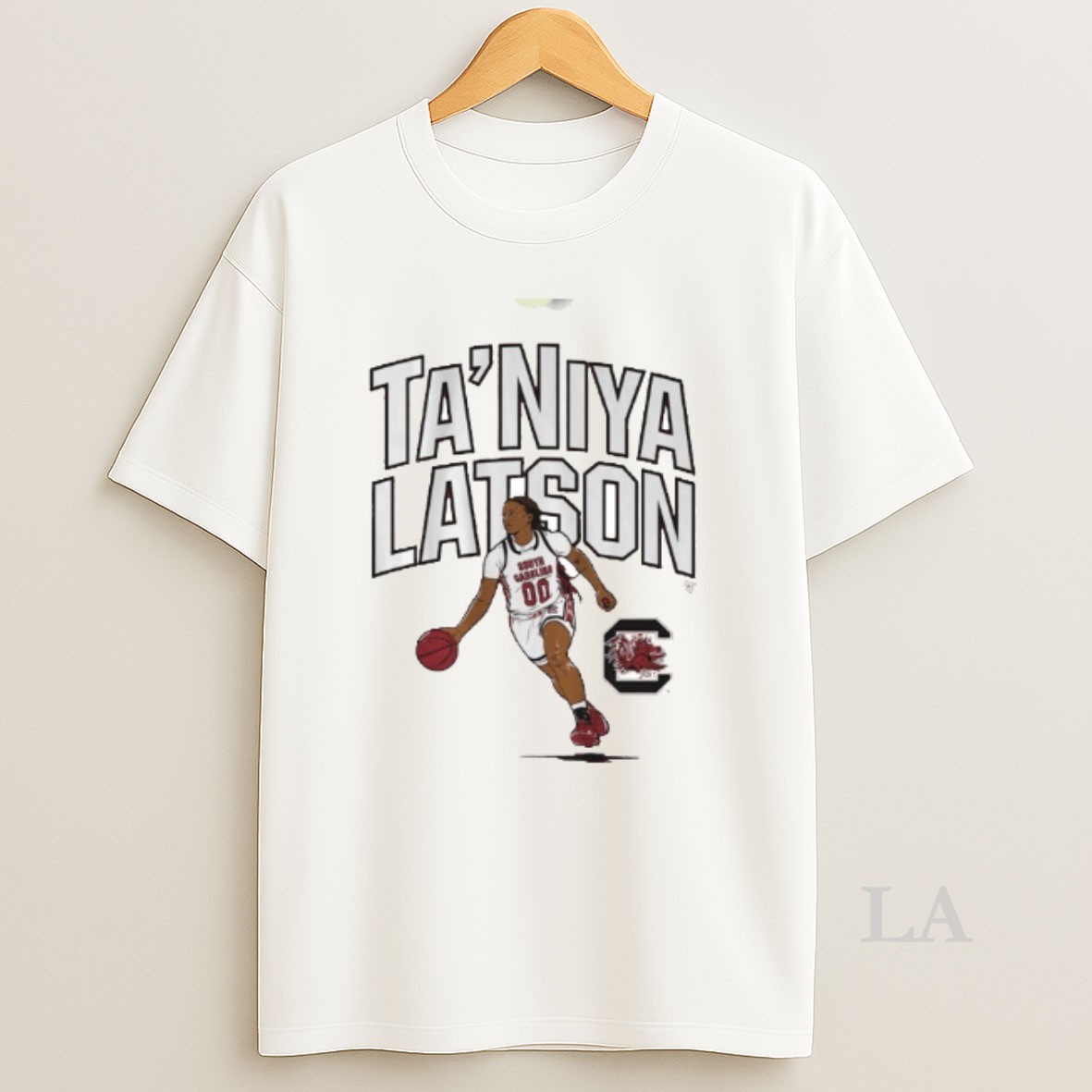 Original South Carolina Basketball Taniya Latson Name Pose Shirt