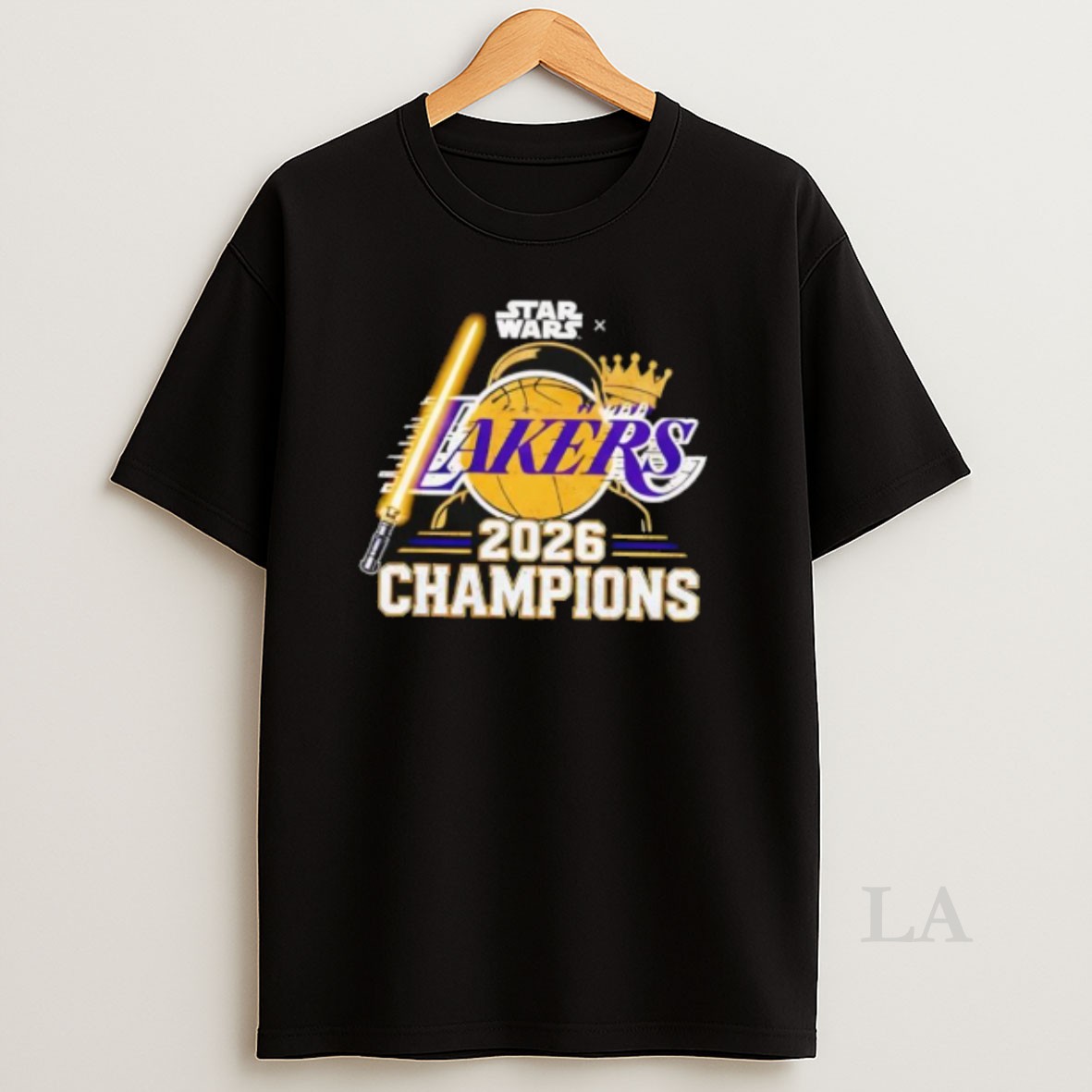 Original Star Wars X Lakers 2026 Champions Shirt
