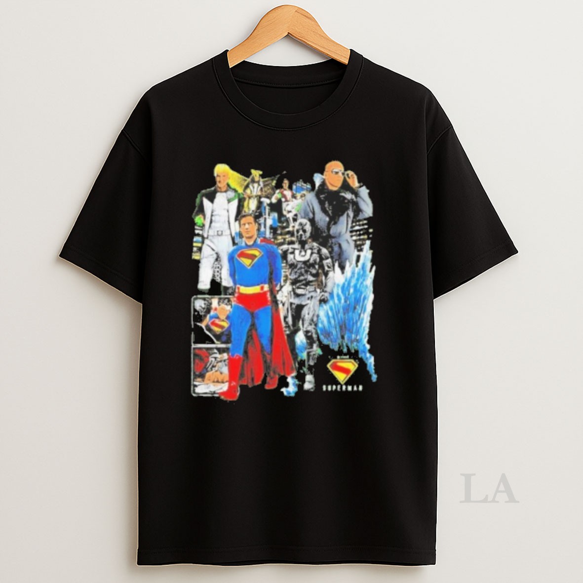 Original Superman Characters Movie Shirt