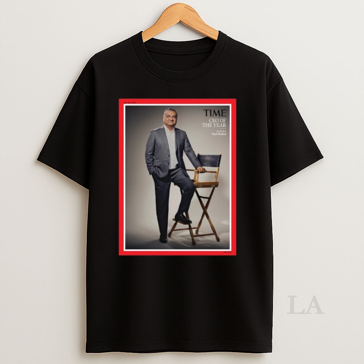 Original Time Magazine Ceo Neal Mohan Ceo Of The Year December 29 2025 Shirt