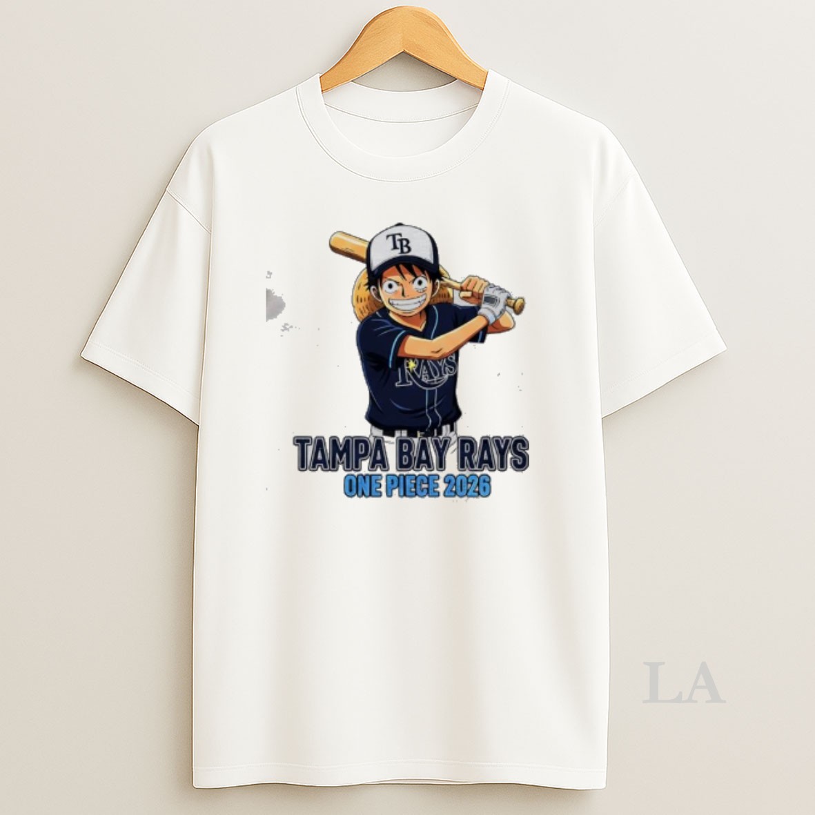 Original Tampa Bay Rays One Piece 2026 Luffy Shirt