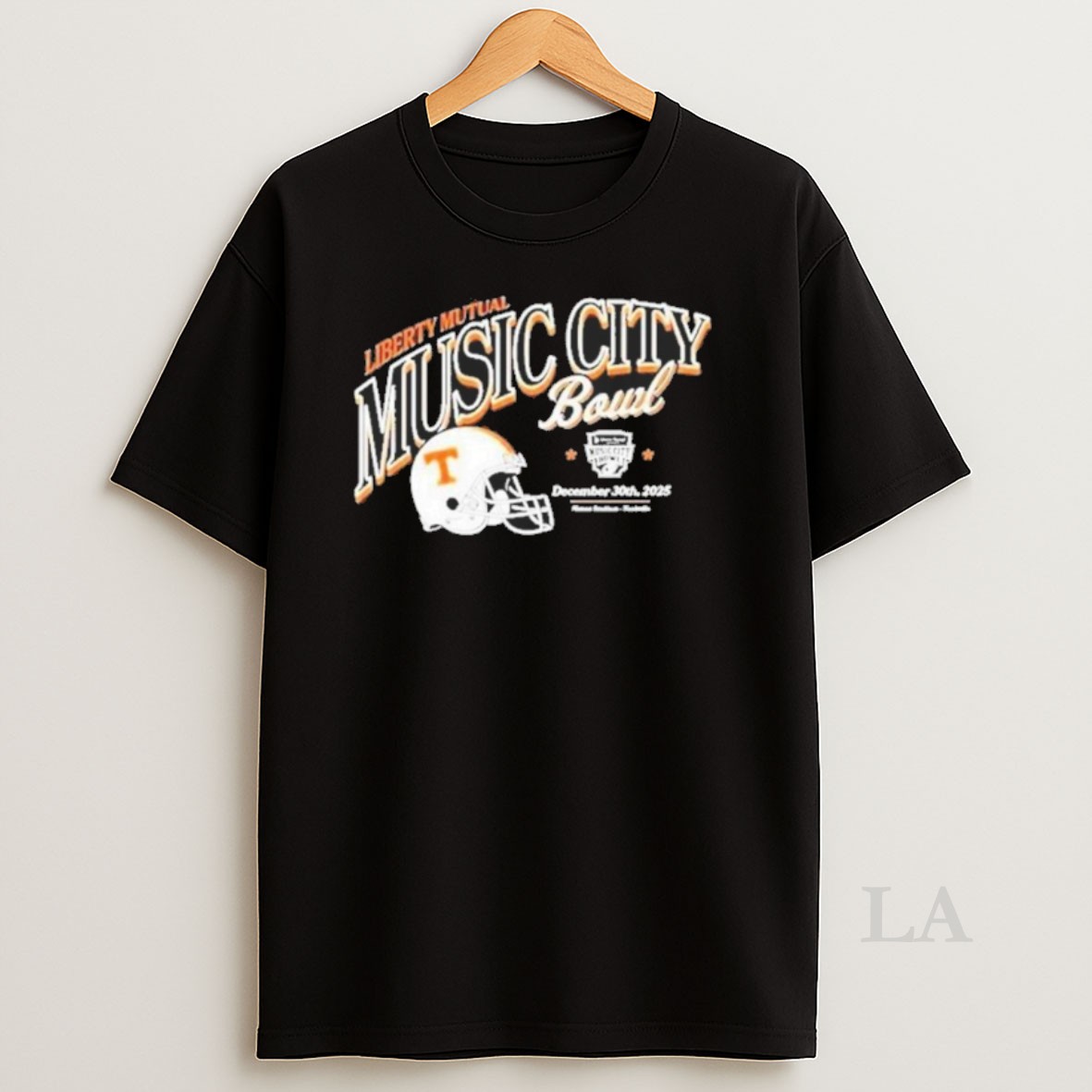 Original Tennessee Volunrs Liberty Mutual Music City Bowl At Nissan Stadium Nashville On December 30 2025 Helmet Shirt