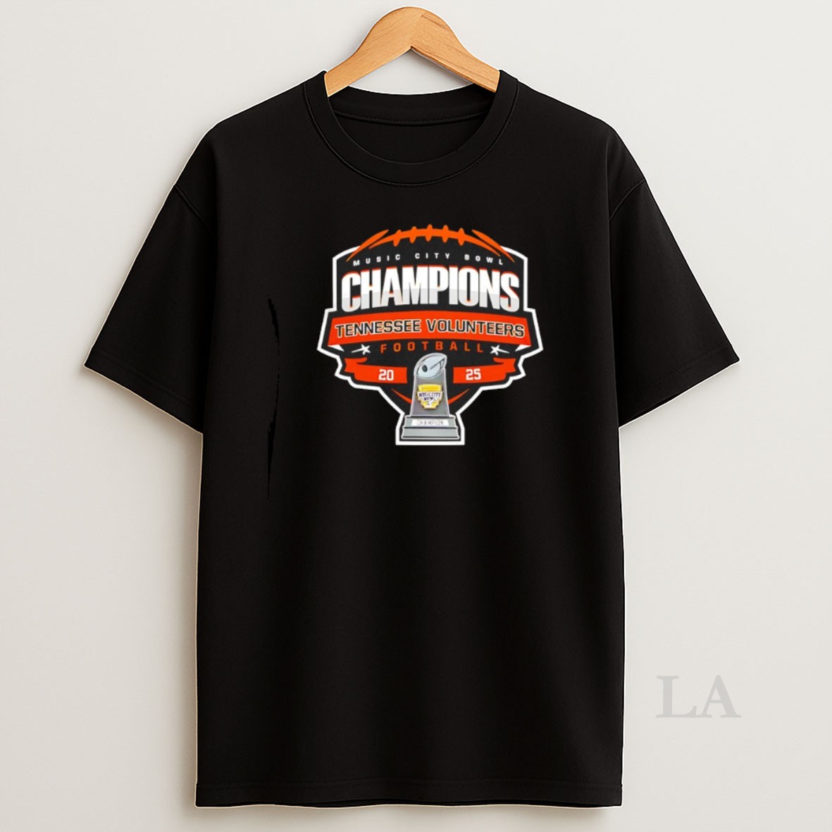 Original Tennessee Volunteers 2025 Music City Bowl Champions Logo Shirt