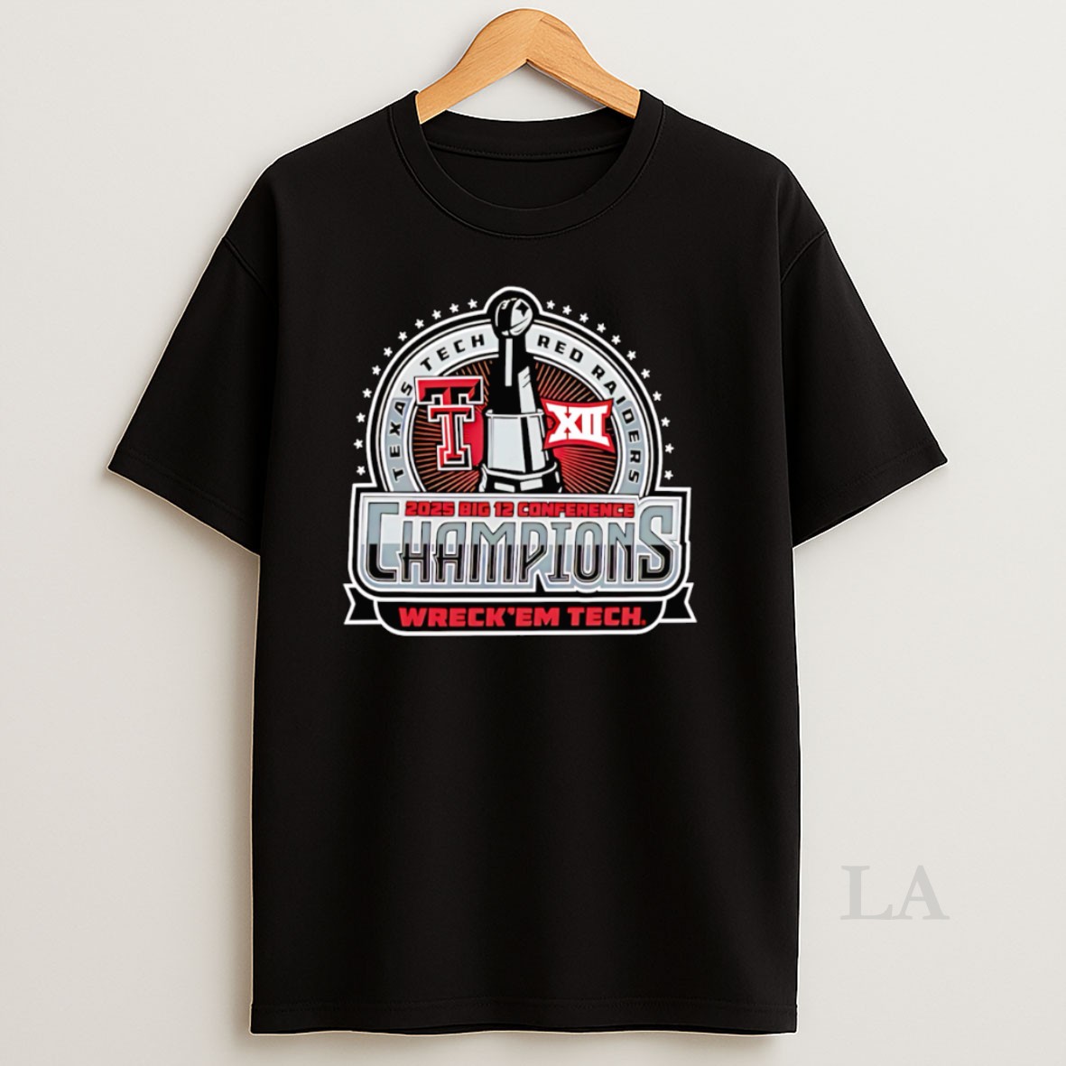 Original Texas Tech Big 12 Championship Wreck Em Tech Shirt