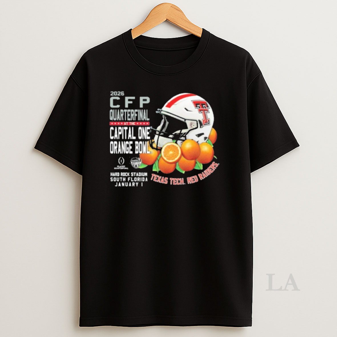 Original Texas Tech Cfp Quarterfinal At The Capital One Orange Bowl Bed Of Oranges Shirt