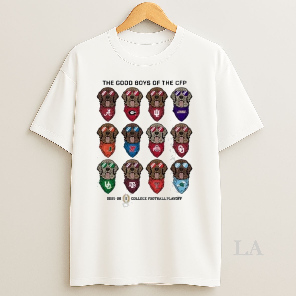 Original Texas Tech Red Raiders 2025 Good Boys Of The Cfp Shirt