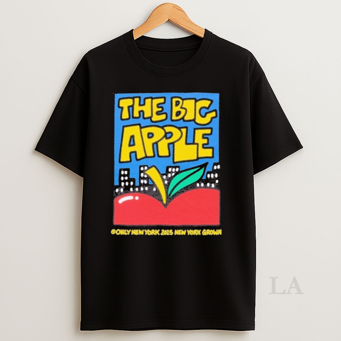 Original The Big Apple Skyline New York Grown Only Ny Shirt