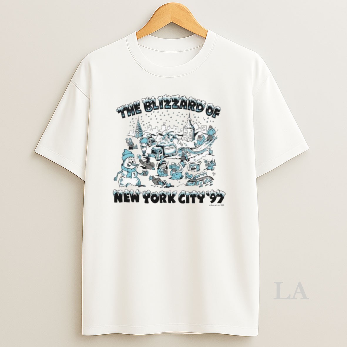 Original The Blizzard Of New York City 97 Only Ny Shirt