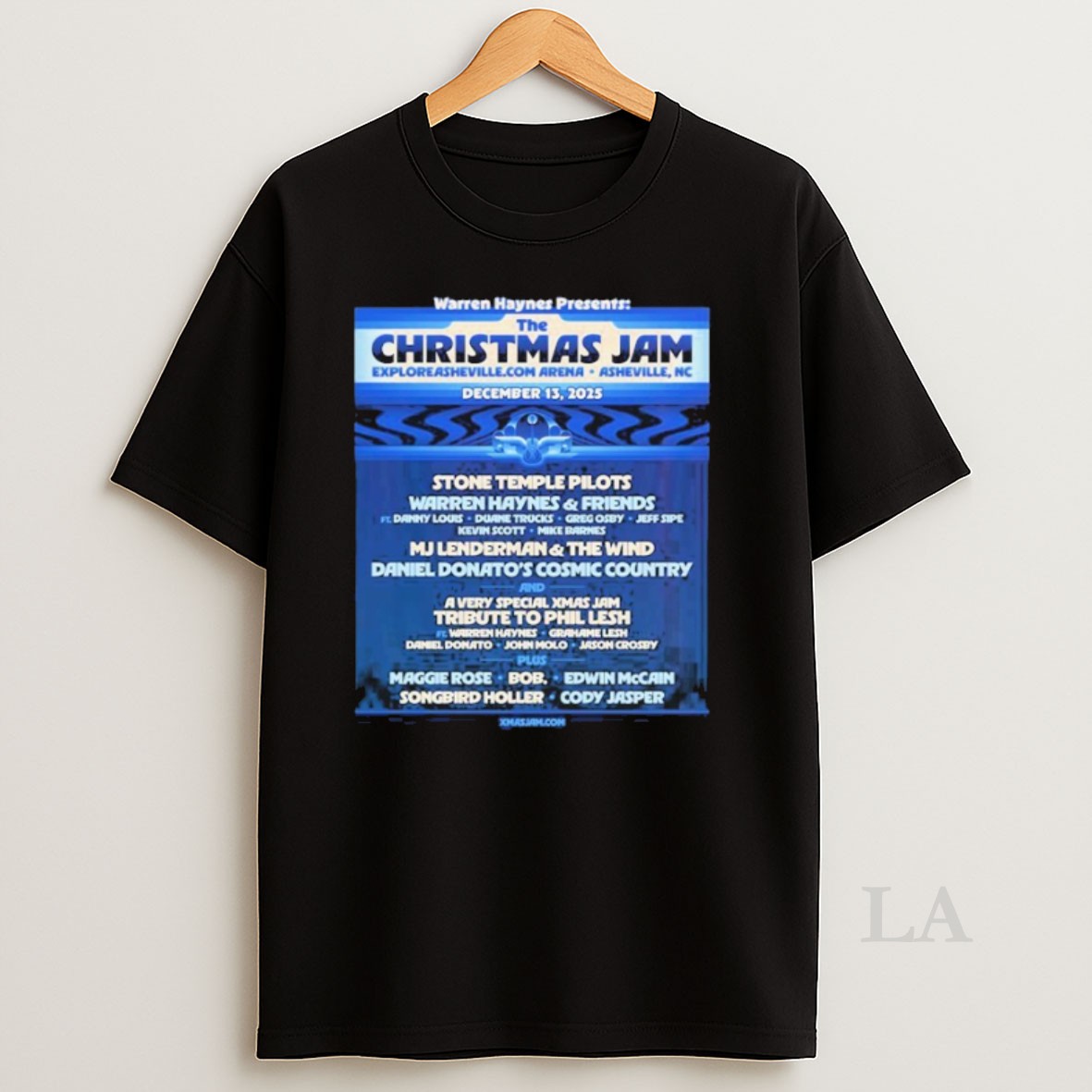 Original The Christmas Jam In Asheville North Carolina At Exploreasheville Shirt