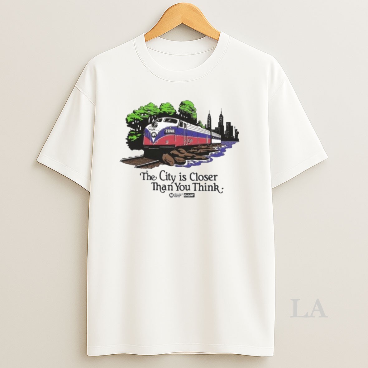 Original The City Is Closer Than You Think Metro North Hudson Line Only Ny Shirt