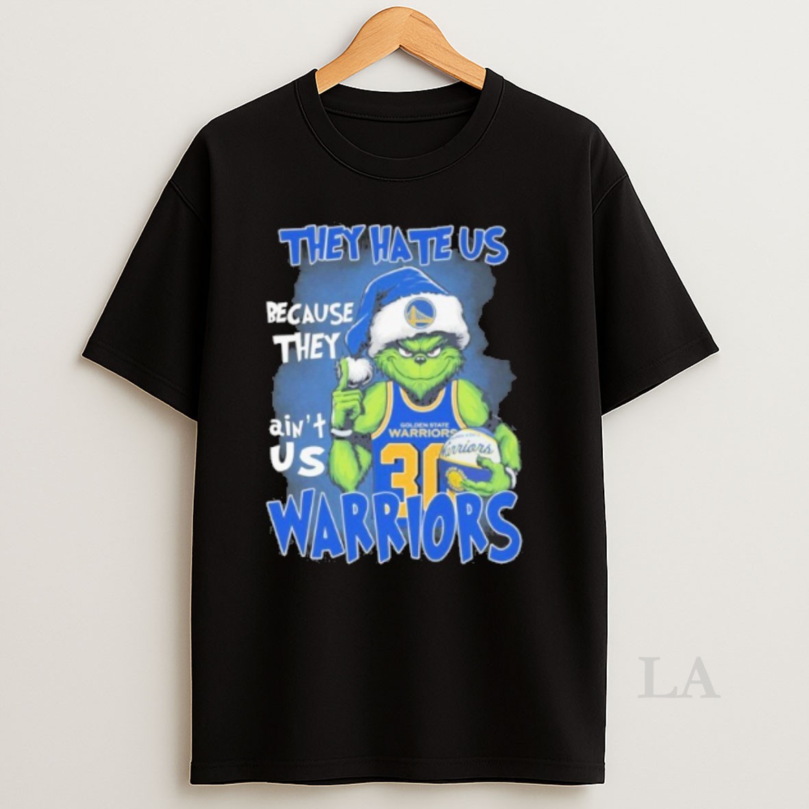 Original The Grinch They Hate Us Because They Aint Us Warriors Shirt