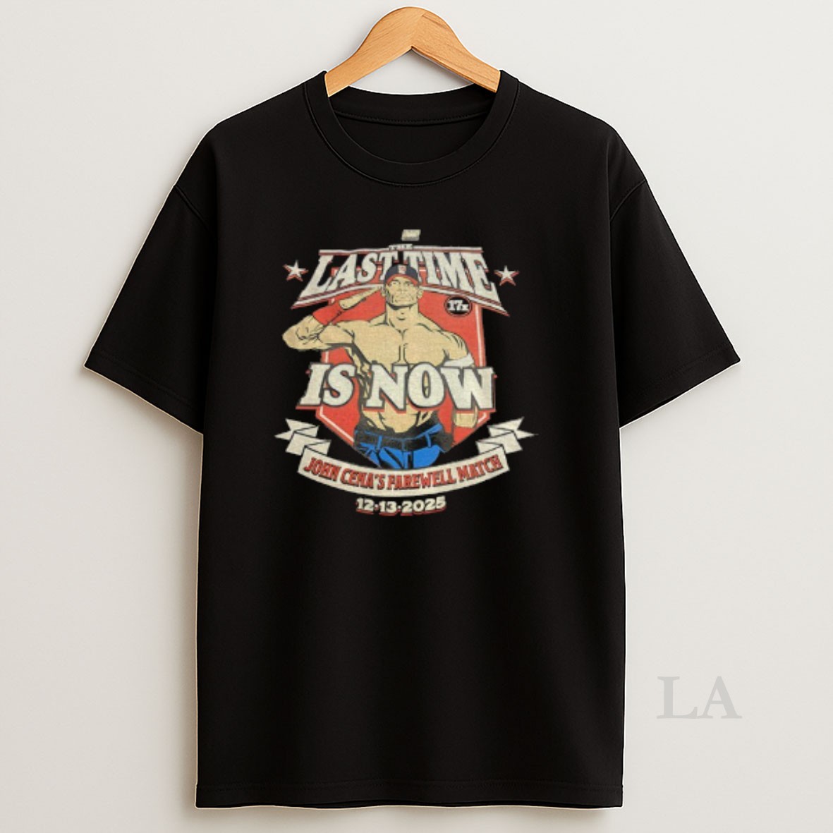 Original The Last Time Is Now John Cenas Farewell Match 12 13 2025 Shirt