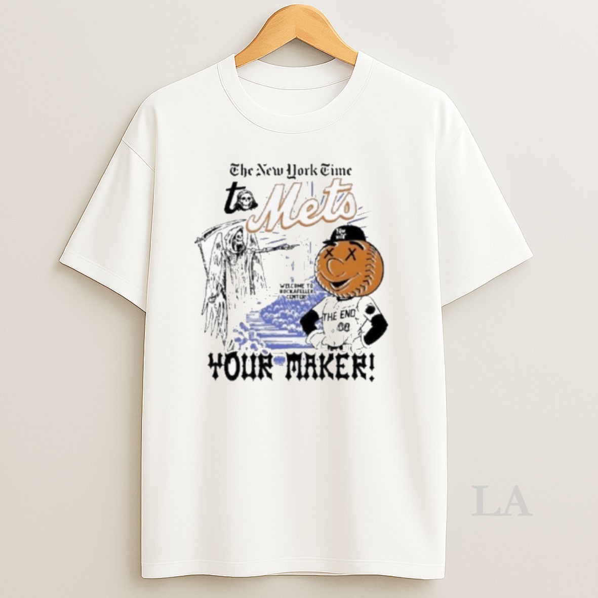 Original The New York Time To Mets Your Maker Shirt