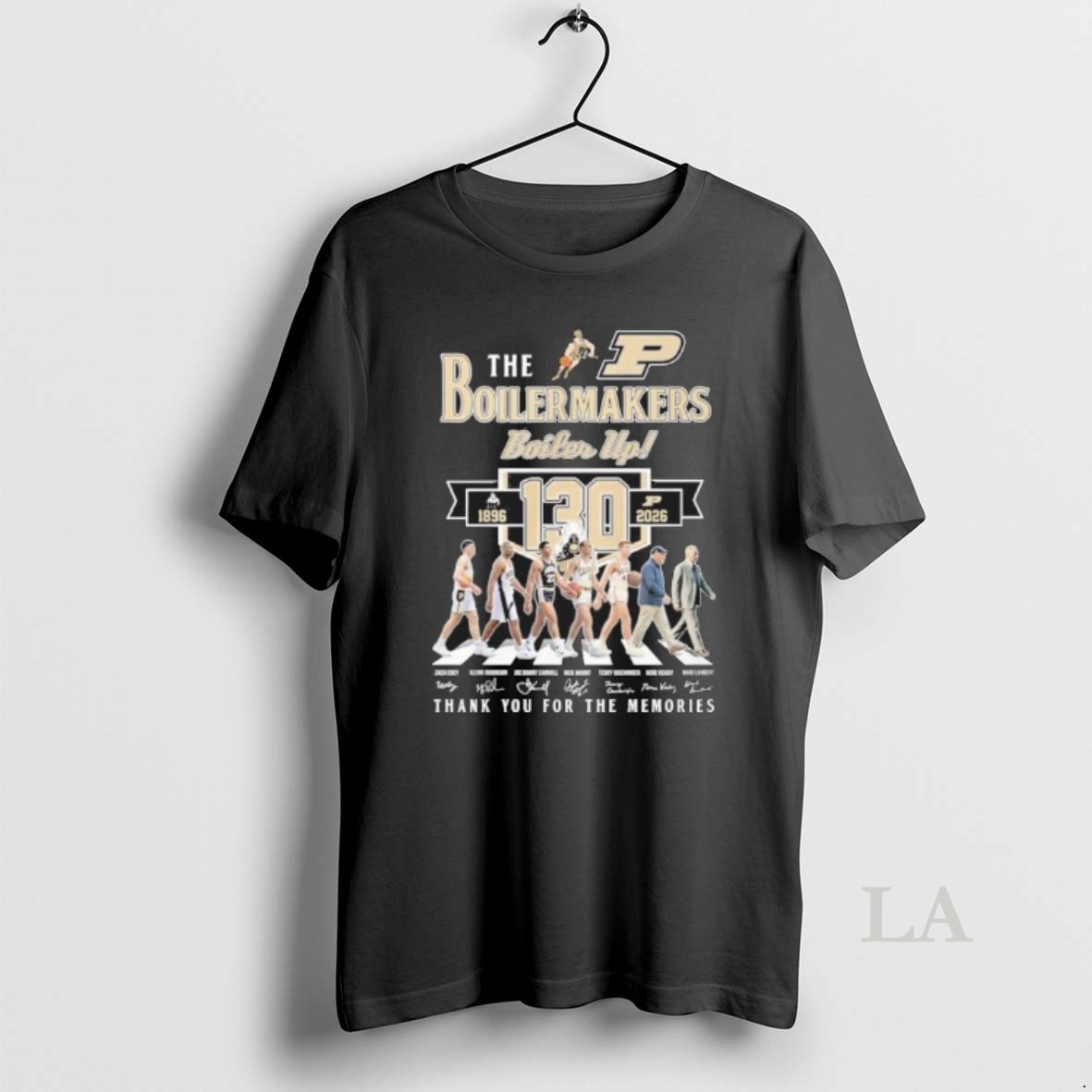 Original The Purdue Mens Basketball Abbey Road 130th Anniversary 1896 2026 Shirt