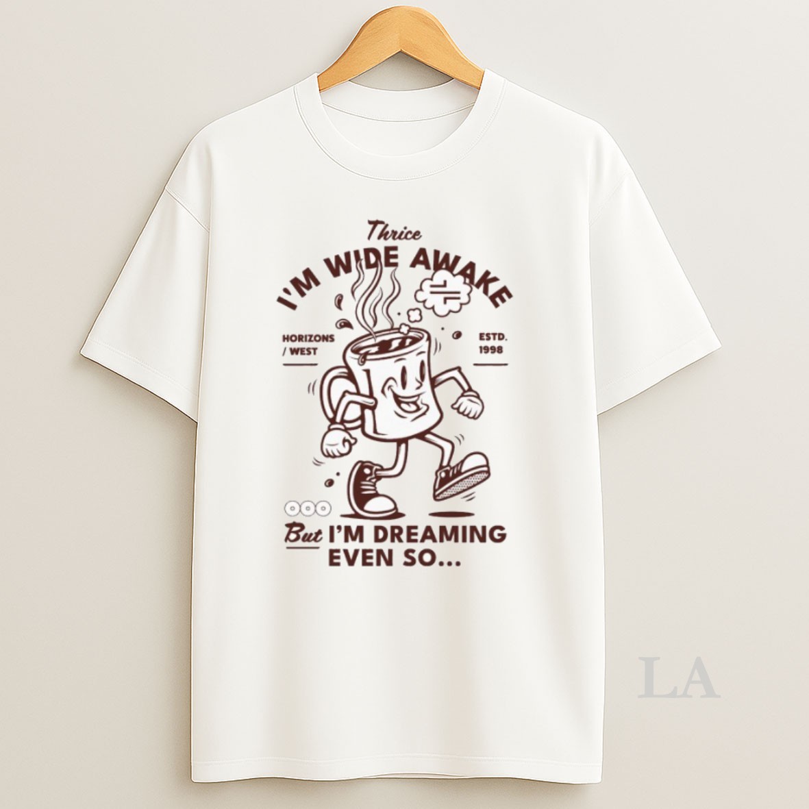 Original Thrice Im Wide Awake But Im Dreaming Even So Horizons West Est 1998 Shirt