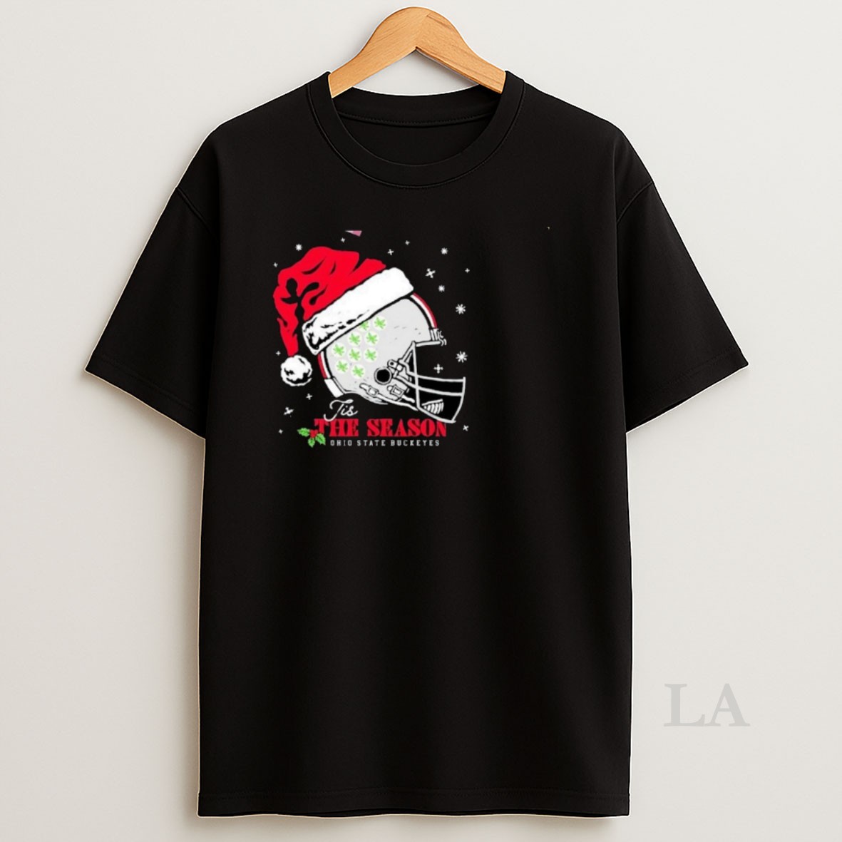 Original Tis The Season Ohio State Buckeyes Christmas Helmet 2025 Shirt
