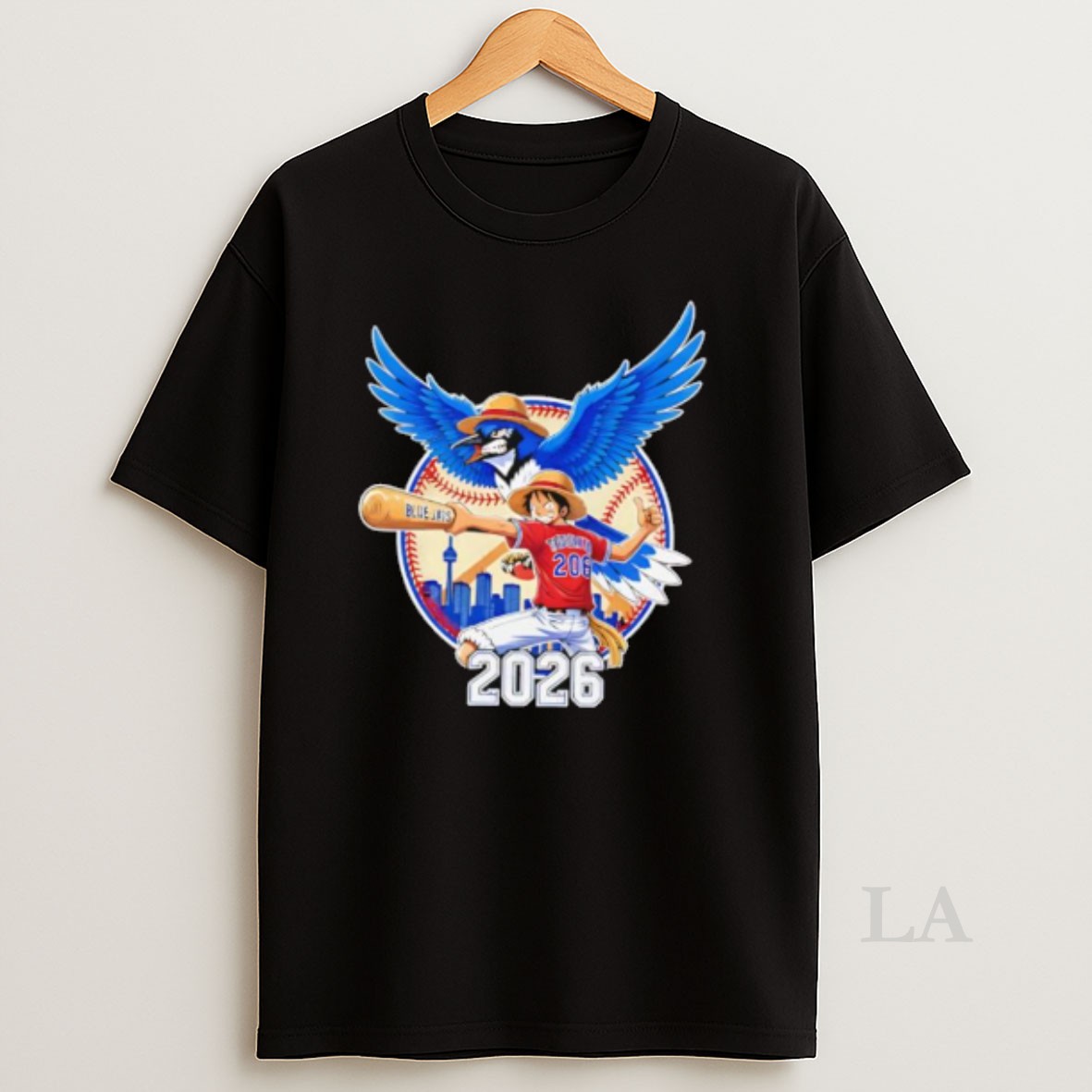 Original Toronto Blue Jays One Piece 2026 Luffy Shirt