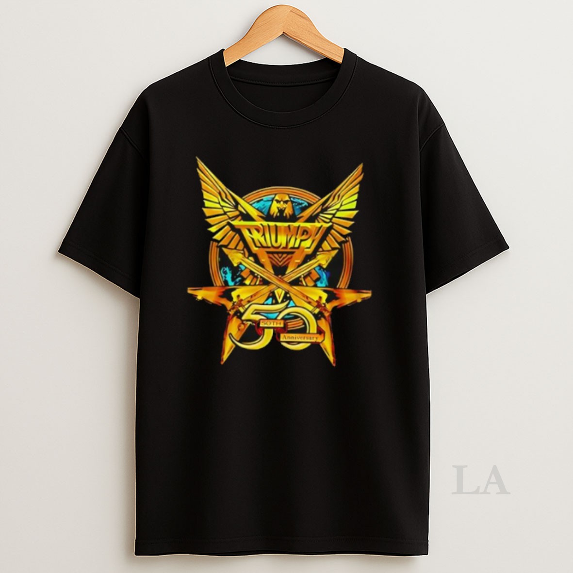 Original Triumph 50th Anniversary Rock Band 2025 Shirt