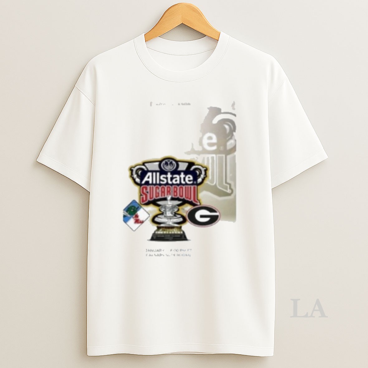 Original Tulane And Ole Miss Vs Georgia Allstate Sugar Bowl 2026 Shirt