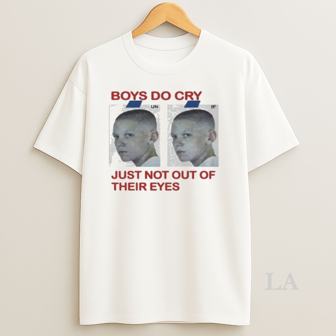 Original Unif Boys Do Cry Just Not Out Of Their Eyes Stranger Things Shirt