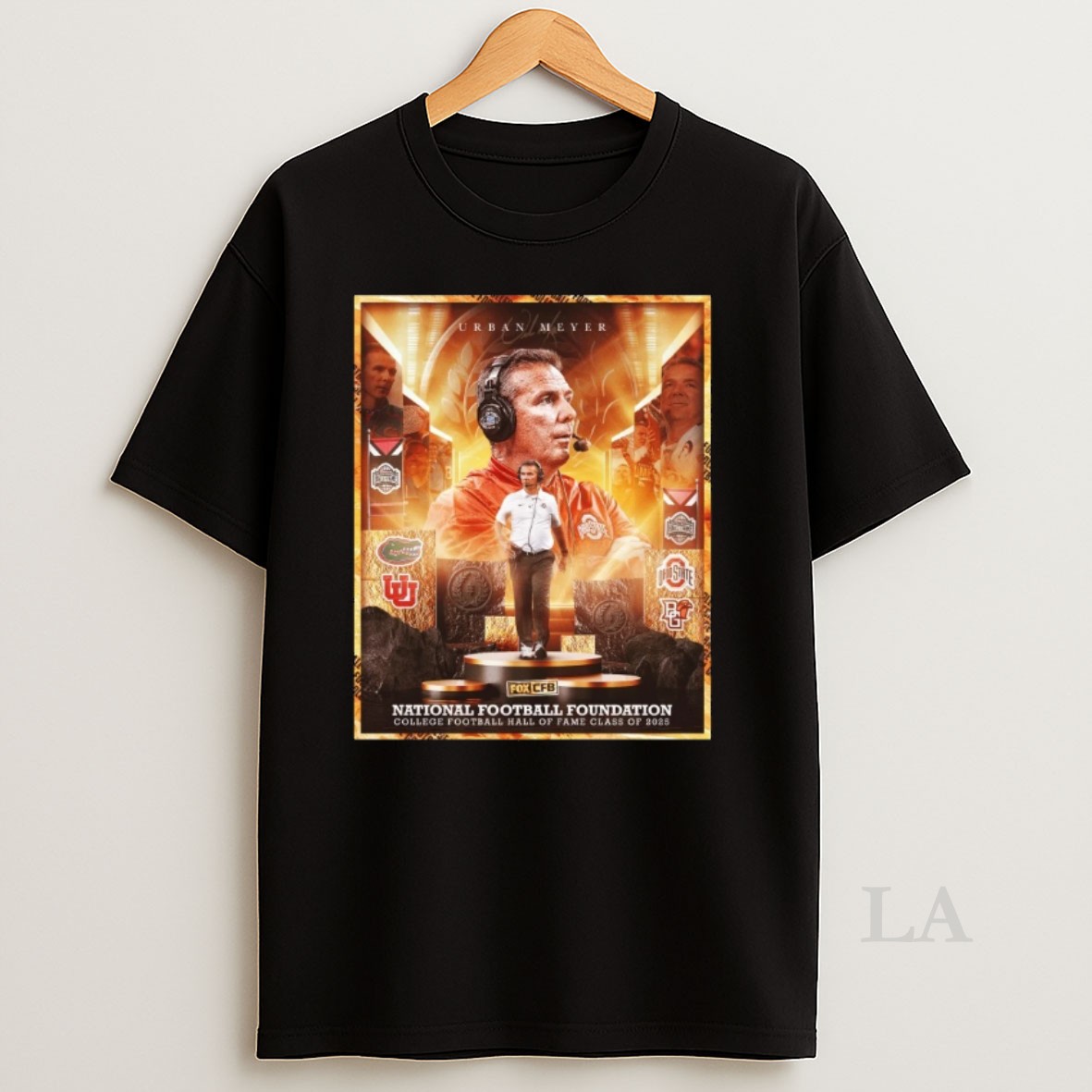 Original Urban Meyer National Football Foundation College Football Hall Of Fame Class Of 2025 Shirt