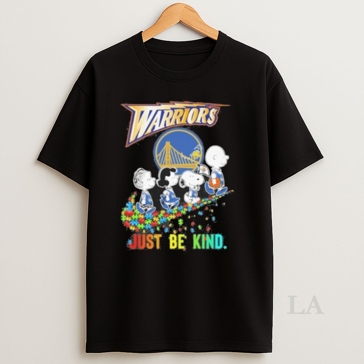 Original Warriors Peanuts Just Be Kind Shirt