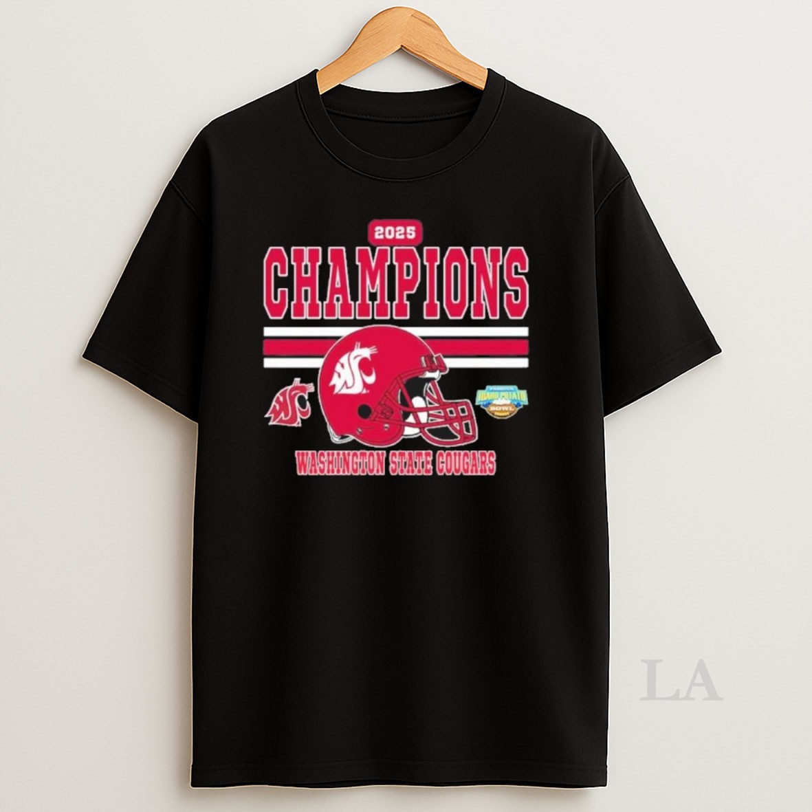 Original Washington State Cougars 2025 Idaho Potato Bowl Champions Shirt