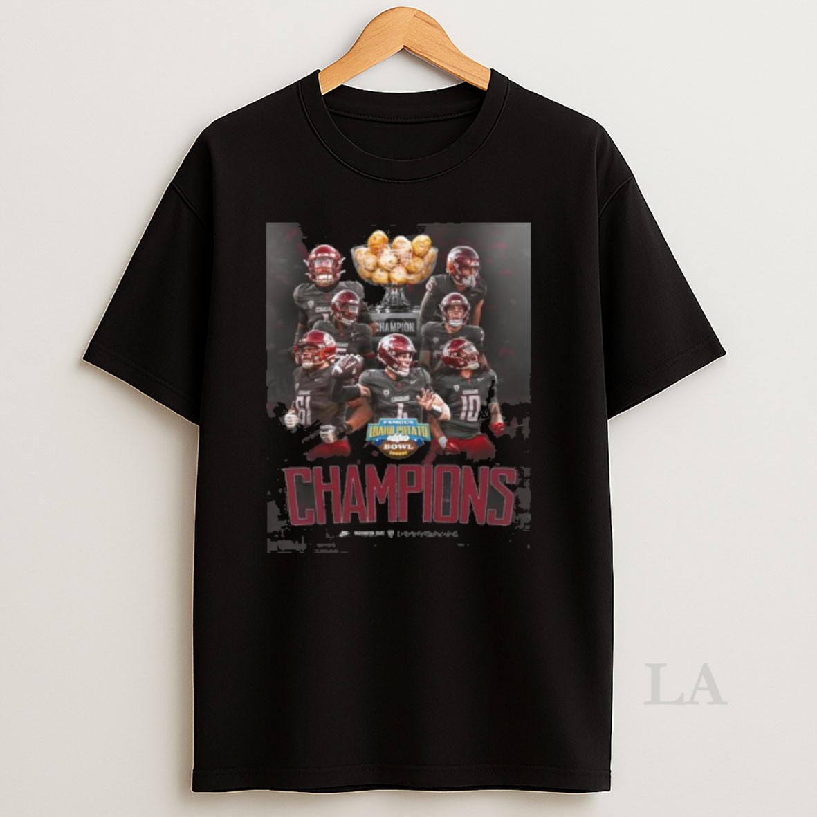 Original Washington State Cougars Team 2025 Idaho Potato Bowl Champions Shirt