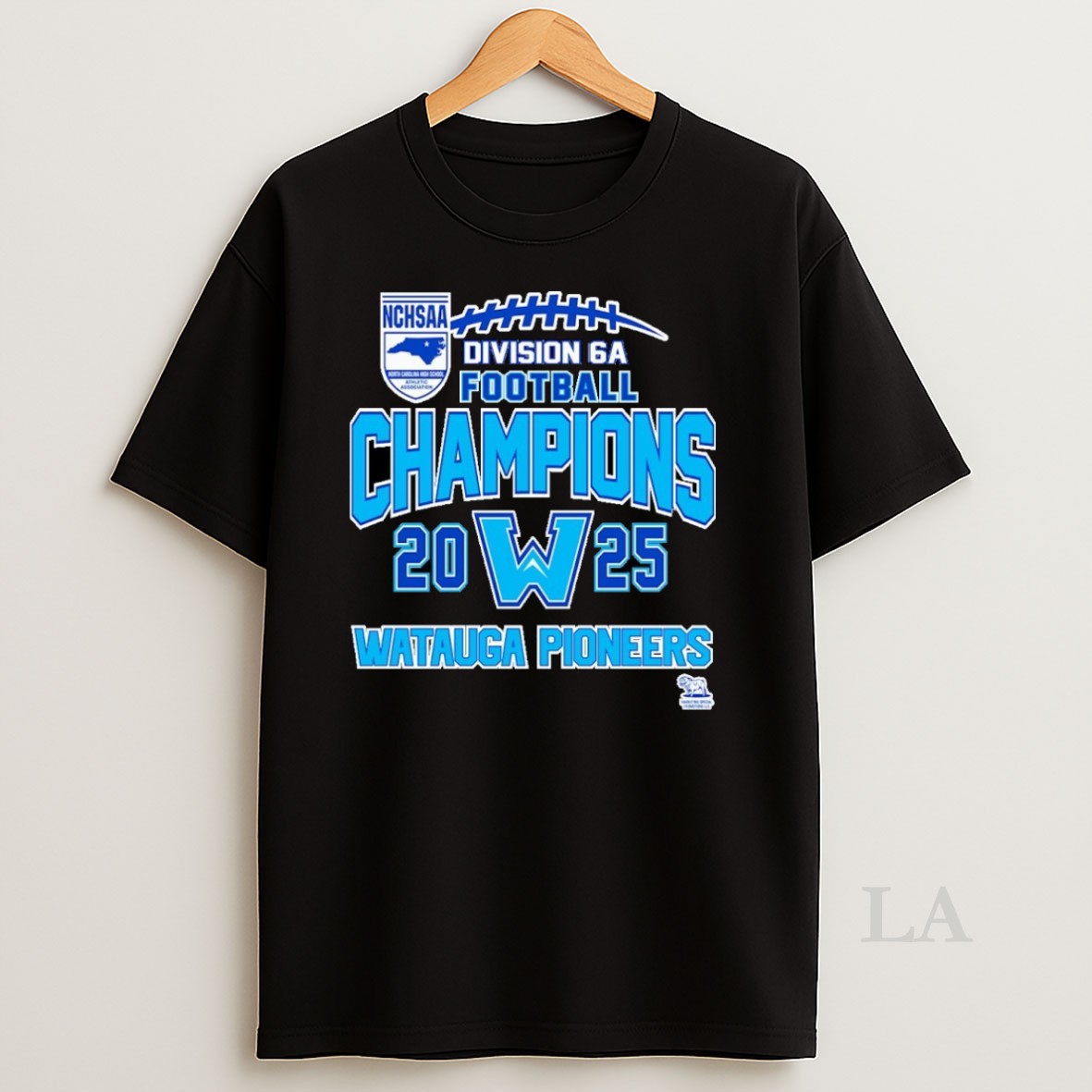 Original Watauga Pioneers Nchsaa Division 6a Football Champions 2025 Shirt